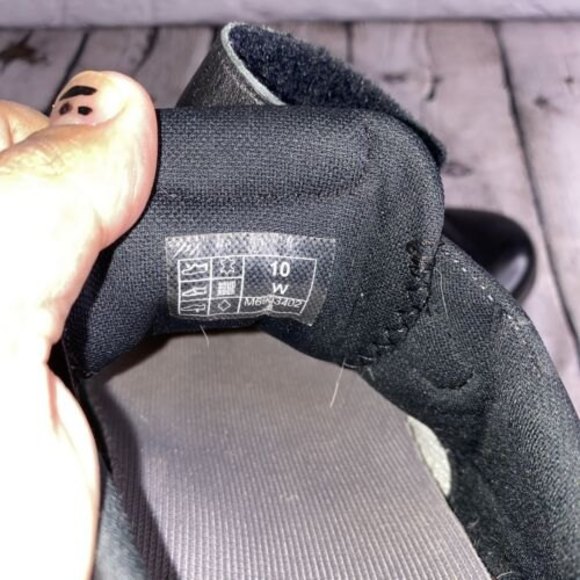 SAS Black Leather Strap Shoes Size 10 Wide Men's Shoes EUC - Picture 7 of 7